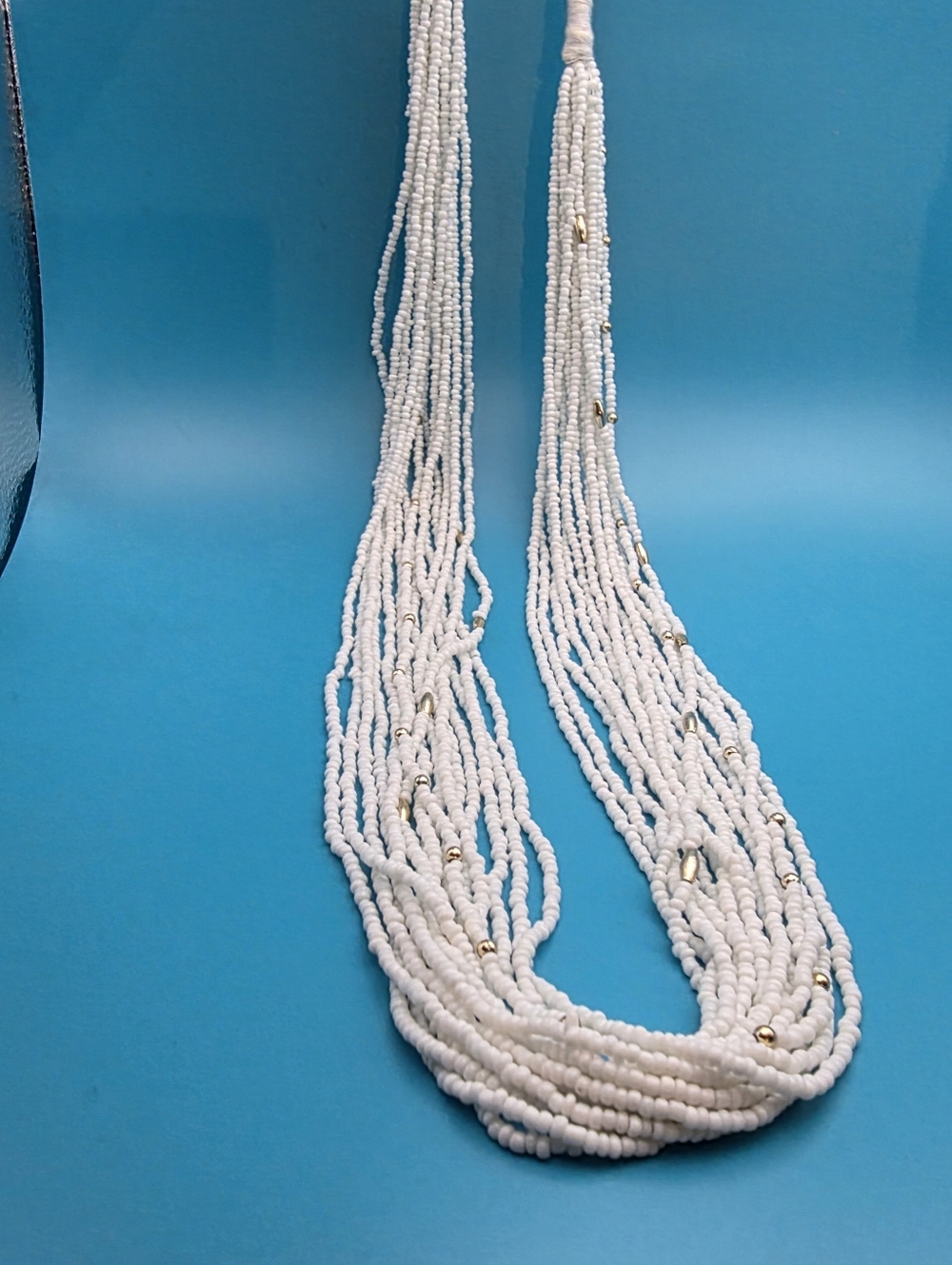 Naga Style Or Tribal Inspired Waterfall Necklace